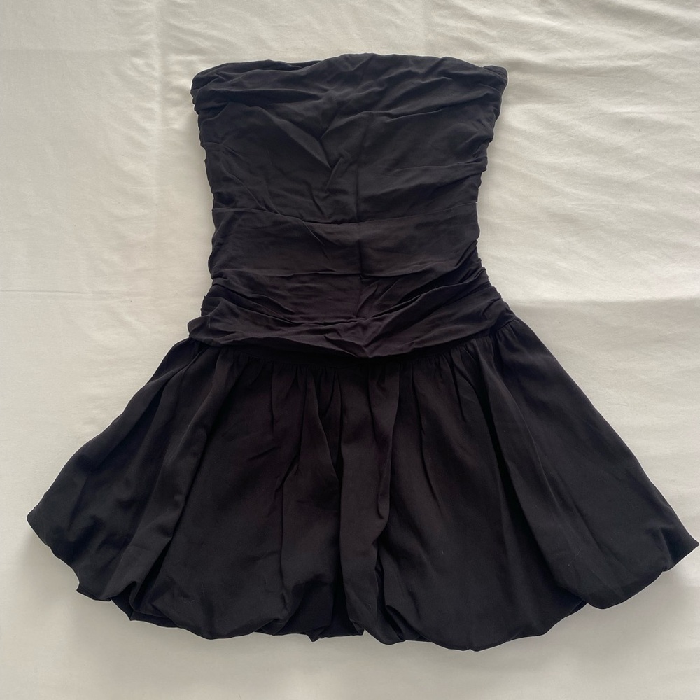Sky to Moon Black Mini Dress